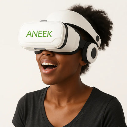 ANEEK VR Headset | 3D Glasses with 600° Immersion